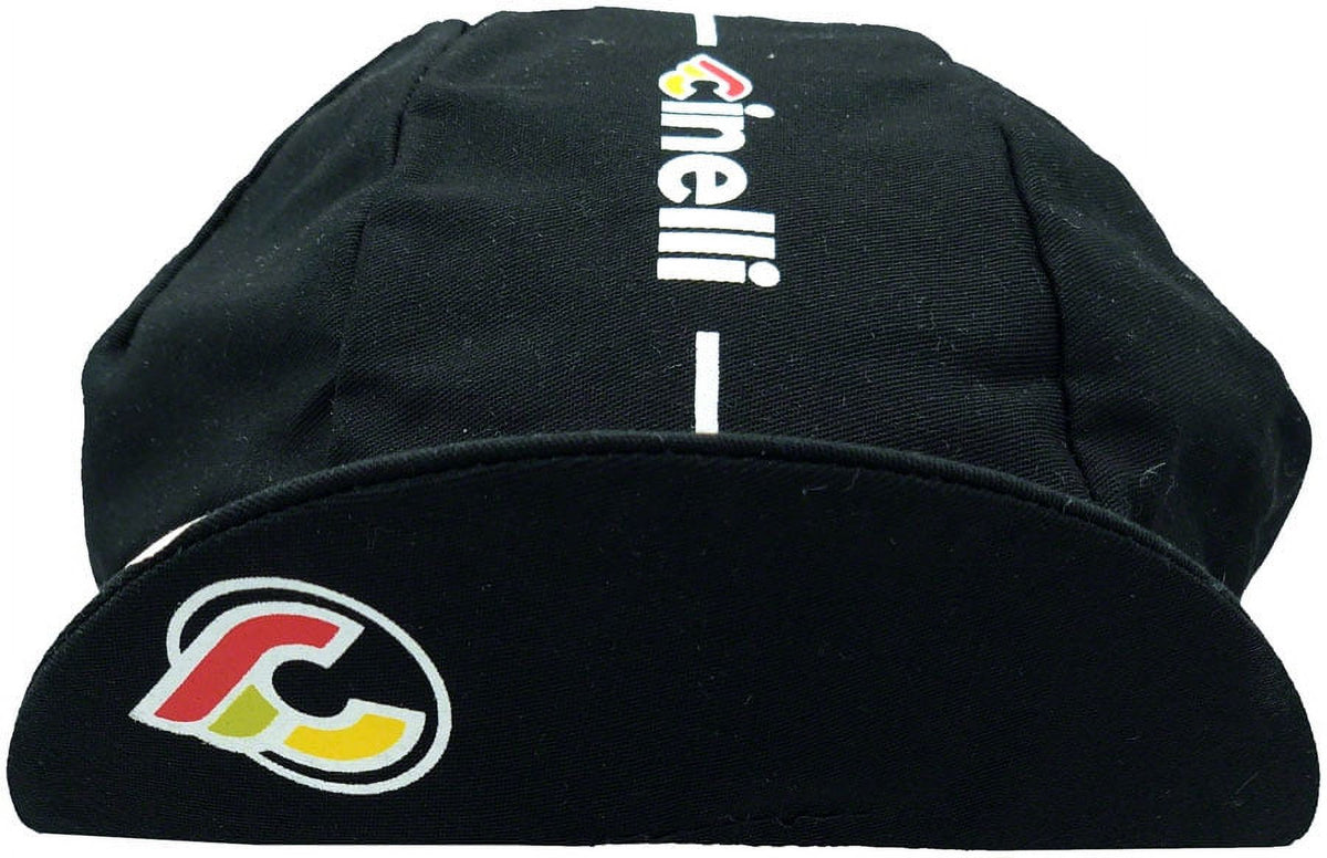 Black Cycling Cap T278