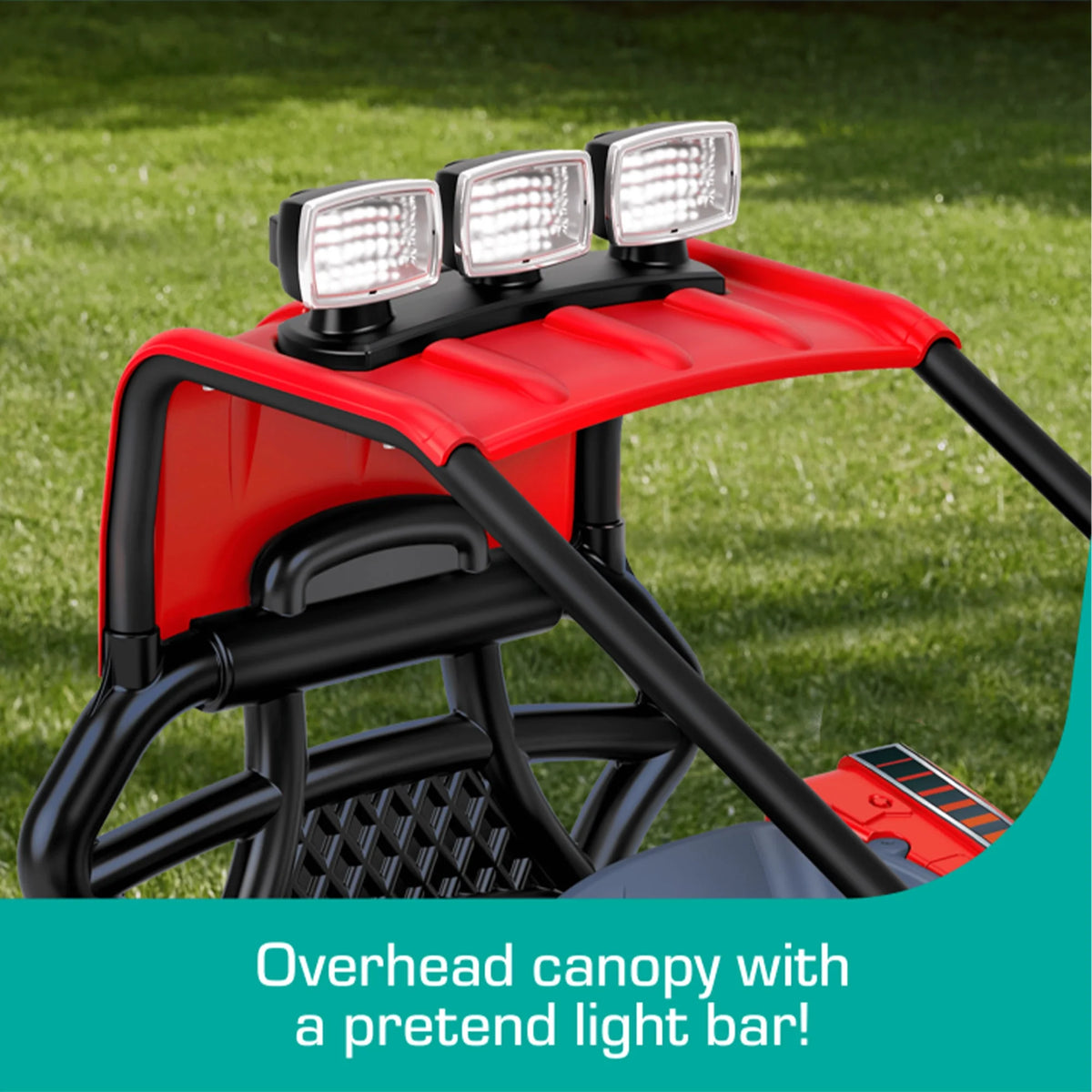 Battery Powered Ride On Toy with Steel Frame, Red W1307