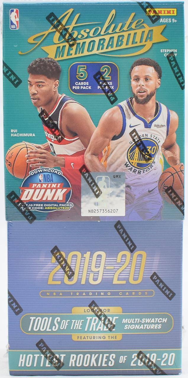 2019-20 Panini Absolute Memorabilia Basketball Hobby Box M221162
