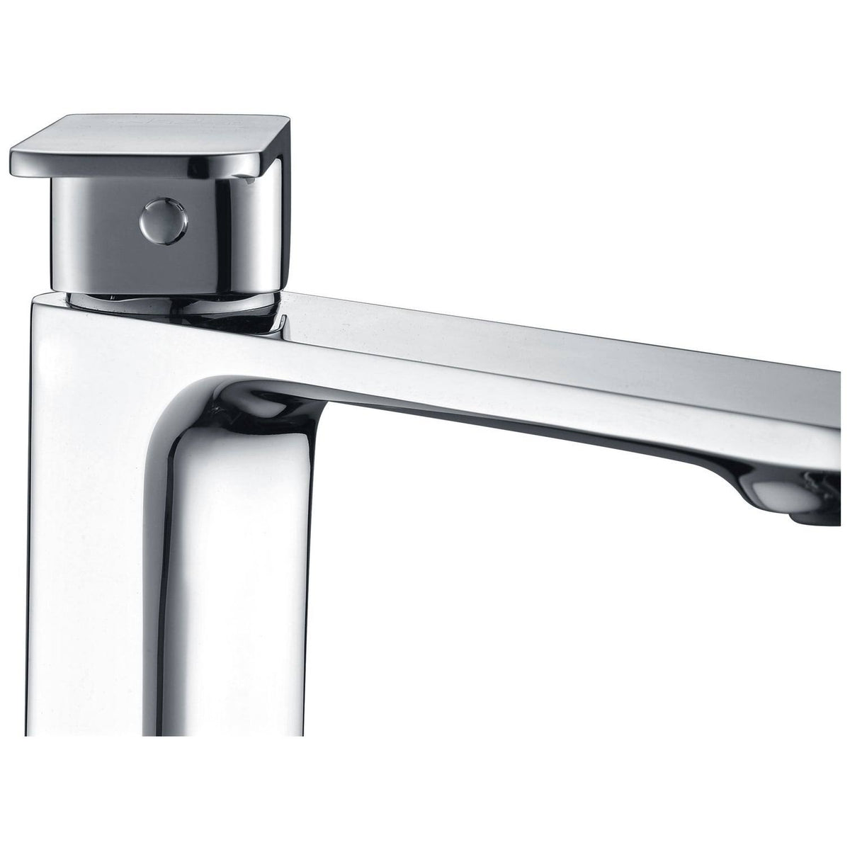 Polished Chrome Single Hole Single-Handle Bathroom Sink Faucet H842
