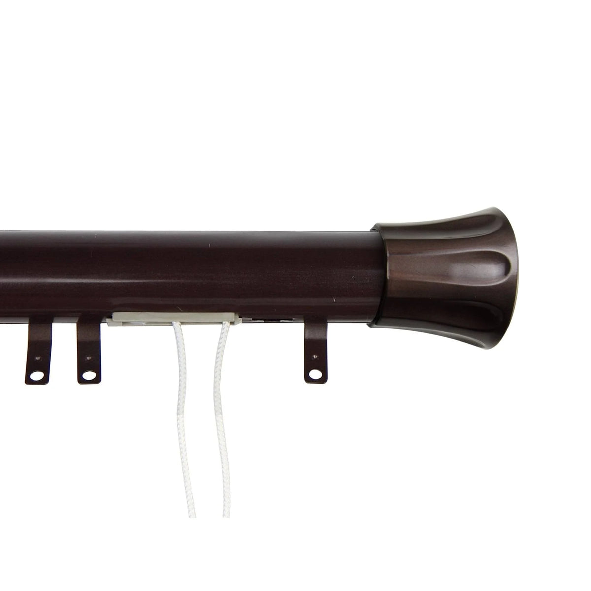 Satin Nickel Decorative Traverse Rod C714