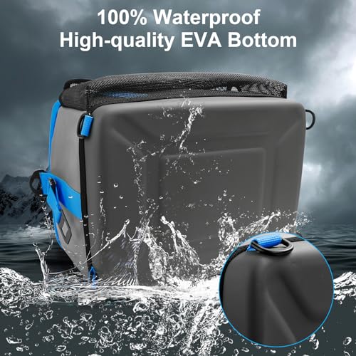 Waterproof Hard Bottom SUP Cooler Deck Bag with Mesh Front Pocket O711805