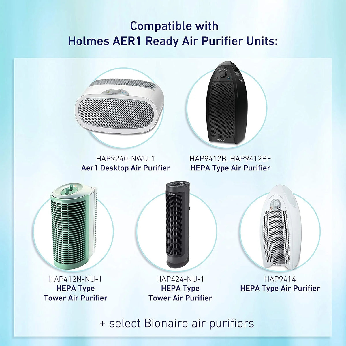 Small Room Air Purifier with Nightlight N21234