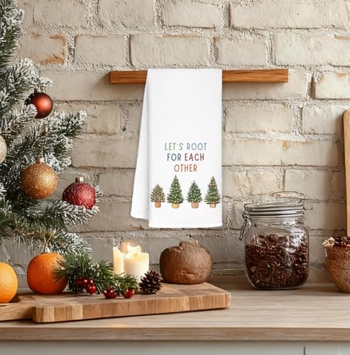 Christmas Tree Kitchen Towels 16x24 Inch S985