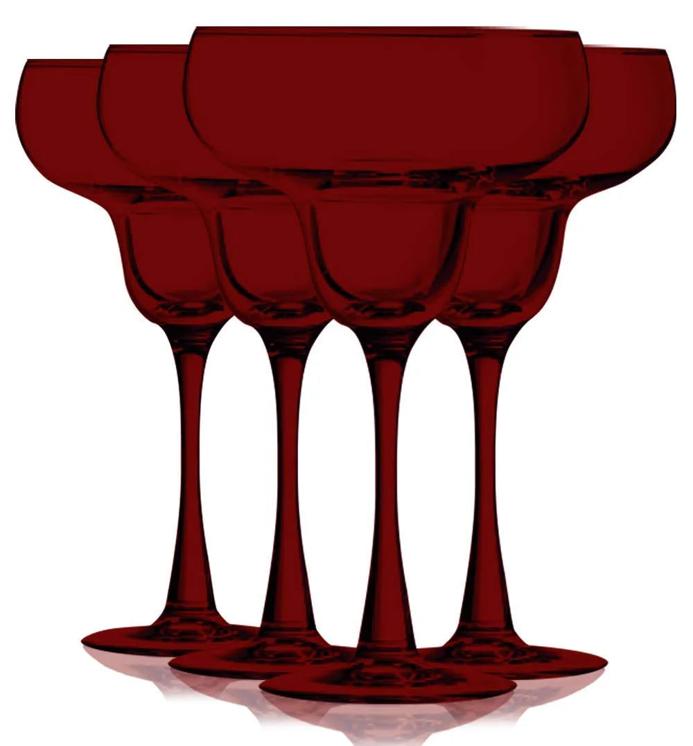 9.5 oz Stemmed Wine Glasses Set of 4 G424427