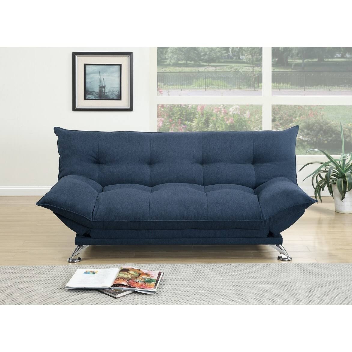 Navy Adjustable Sofa Q11693