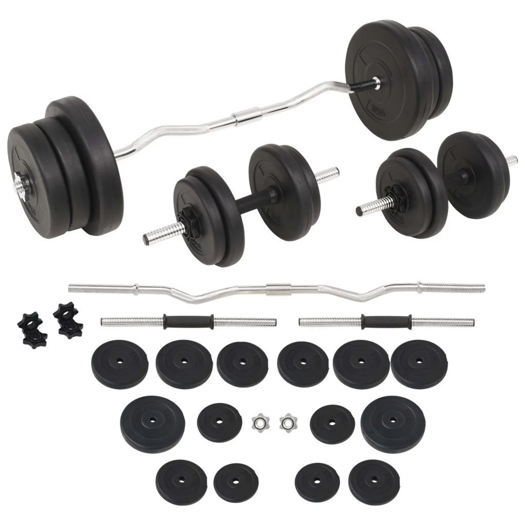 Barbell and Dumbbell Set 132.3 lb R879