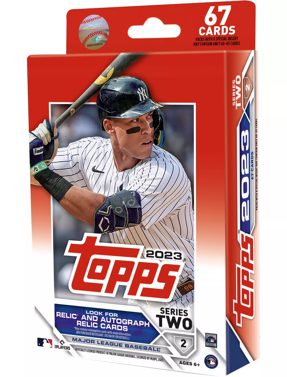 Baseball Trading Cards Hanger Box R608886