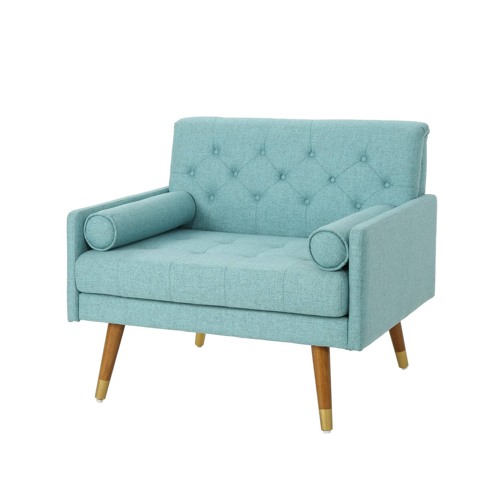 Dark Gray Fabric Club Chair Z88529
