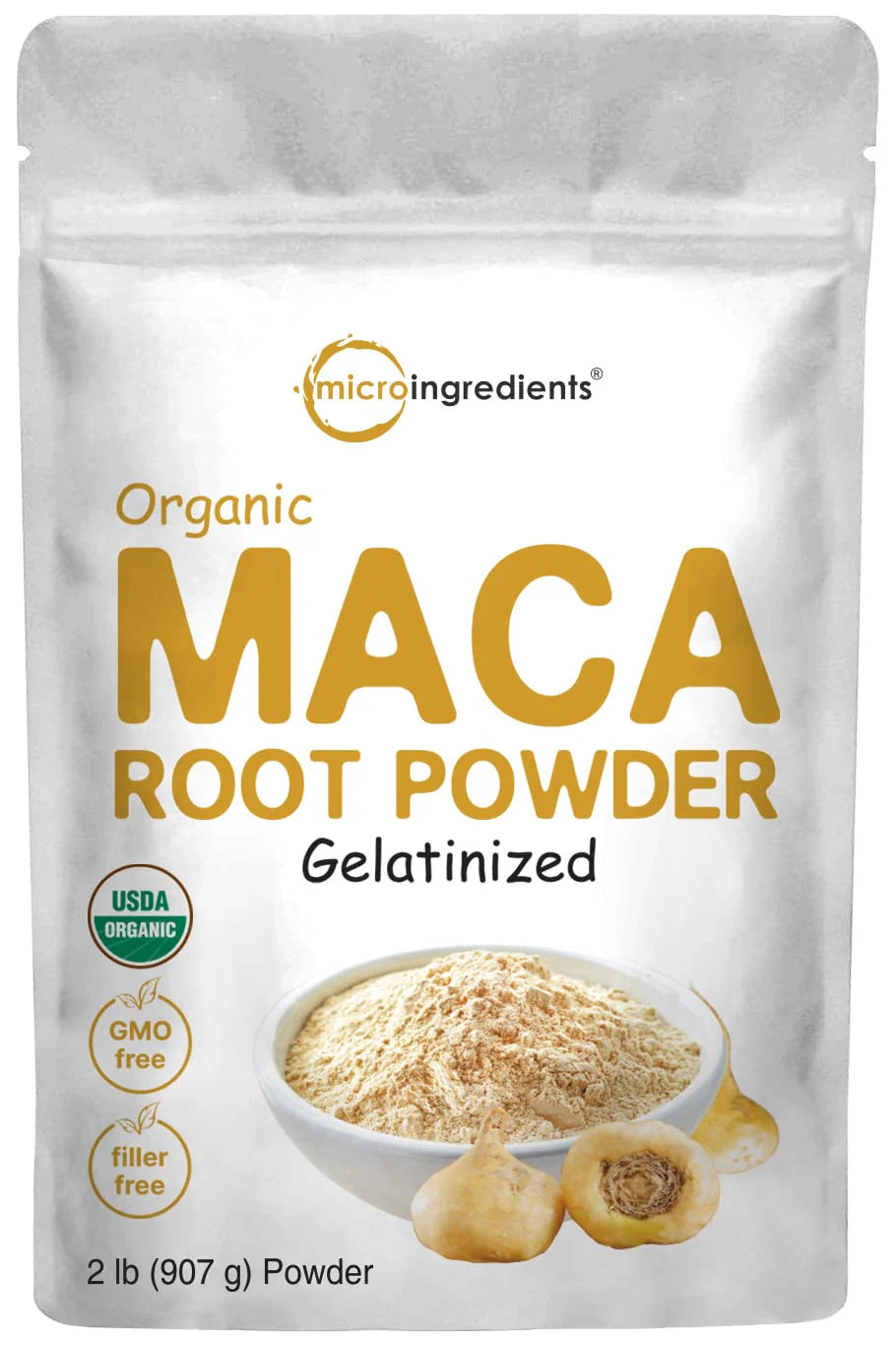 Organic Gelatinized Maca Root Powder 2 Pound G333318