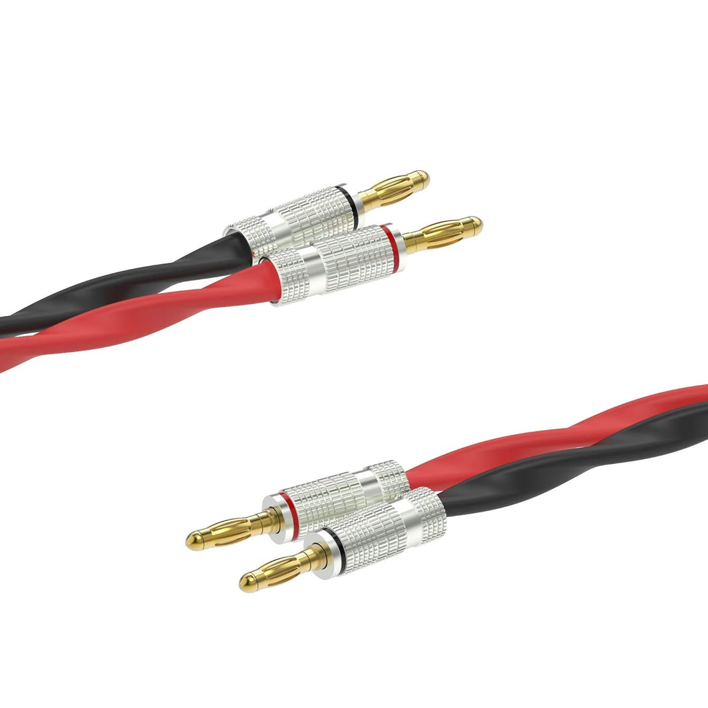 Black TechFlex 15 Feet Speaker Cable H406917