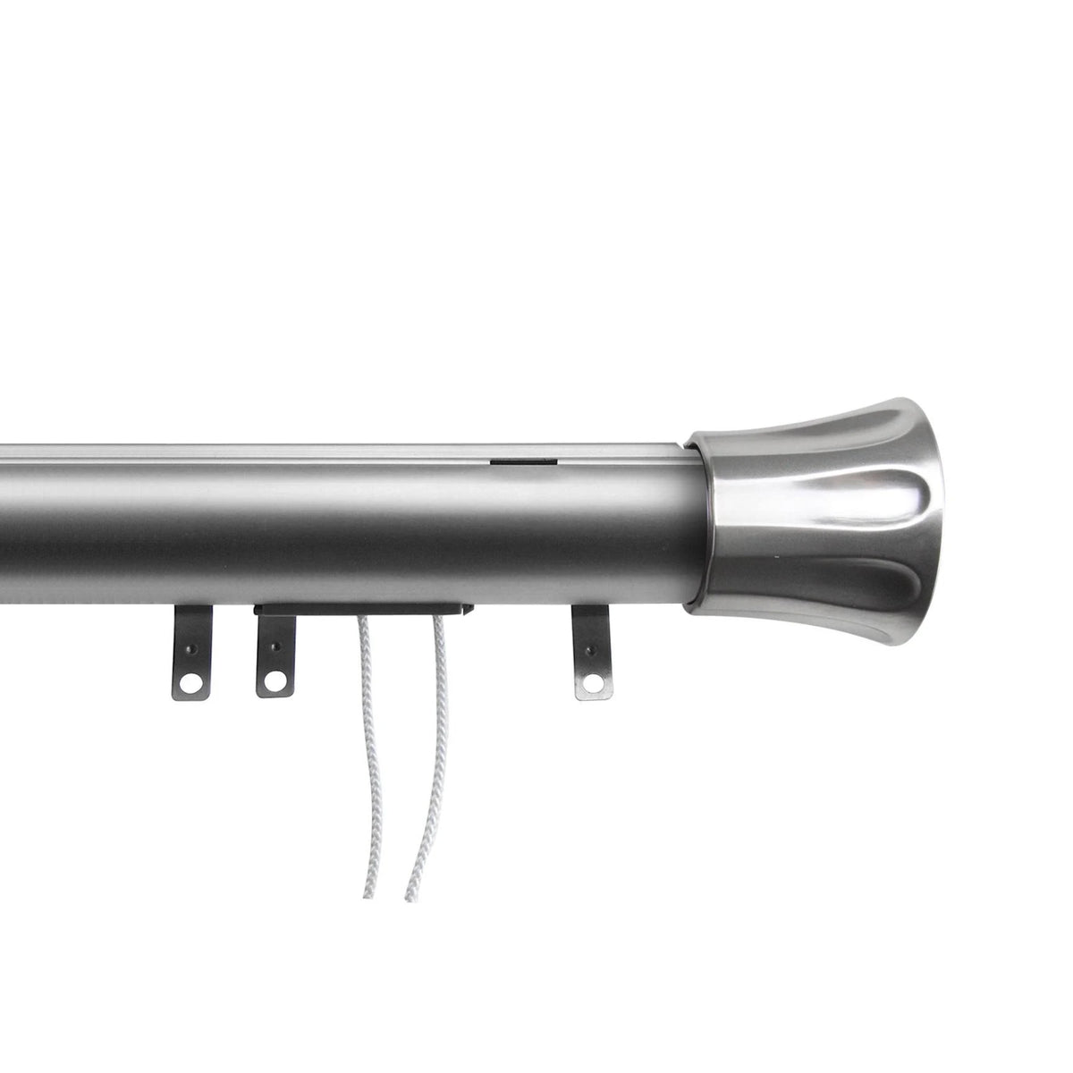 Satin Nickel Decorative Traverse Rod C714