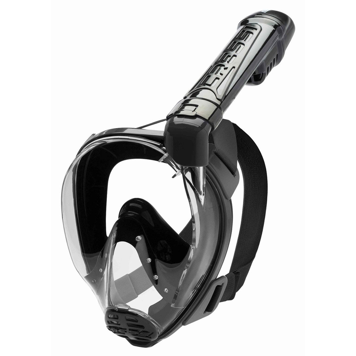 Black Full Face Snorkelling Mask O688