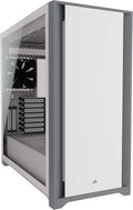 White Tempered Glass Mid-Tower ATX PC Case L613