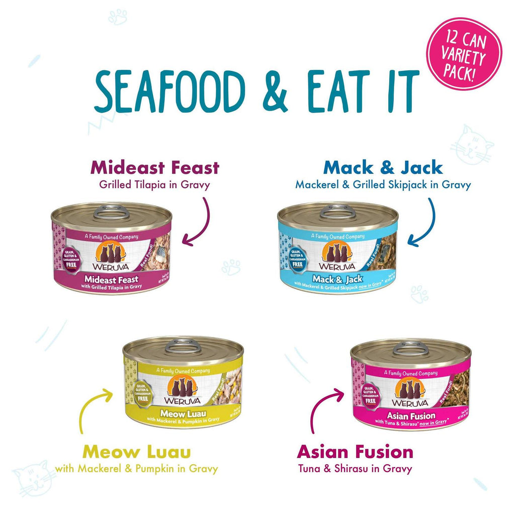 Seafood Wet Cat Food Variety Pack H38815