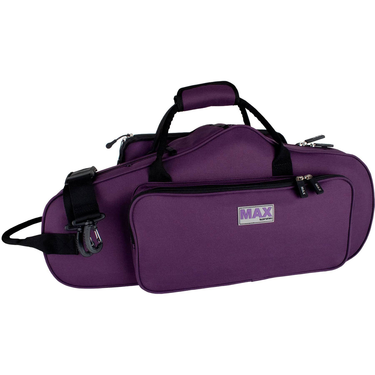 Purple Contoured Max Case for Alto Saxophone N619