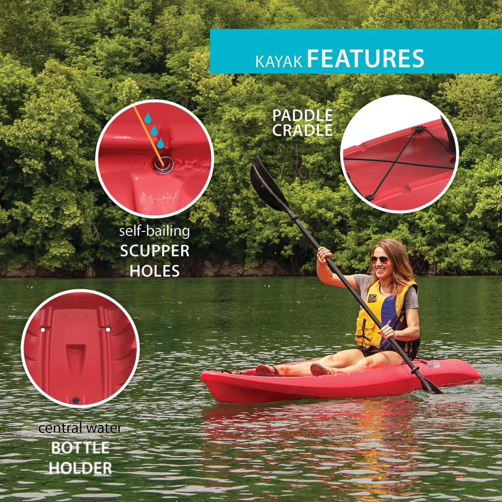 Sit-on-Top Kayak Glacier Blue G536