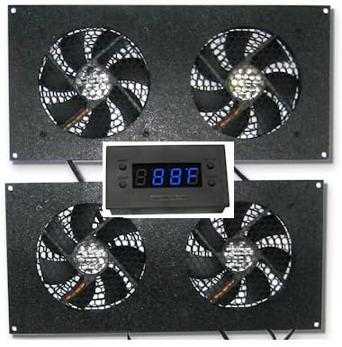 Two 120mm Kits with LED Thermal Controller M5560