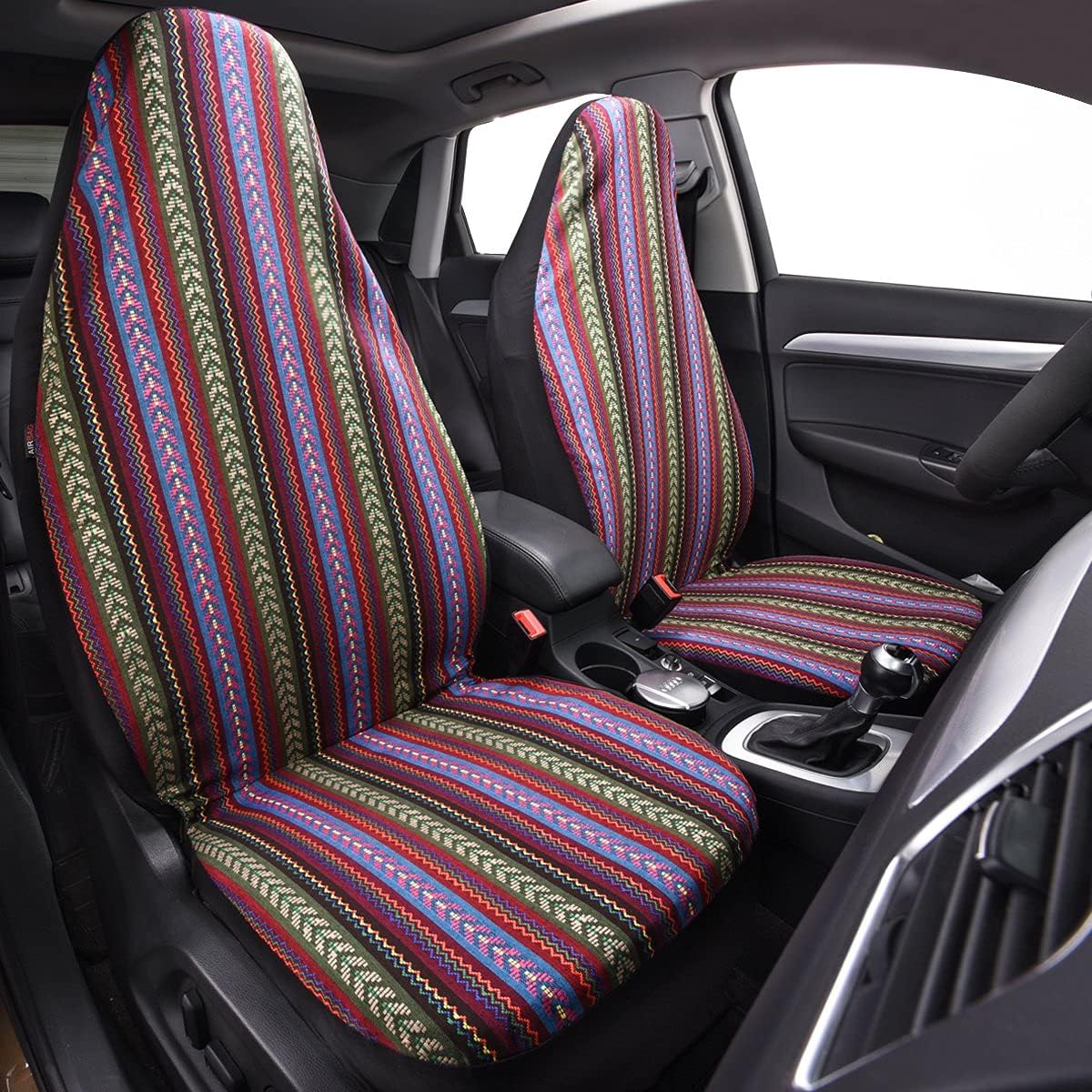 Boho Car Seat Cover Two Front A743143