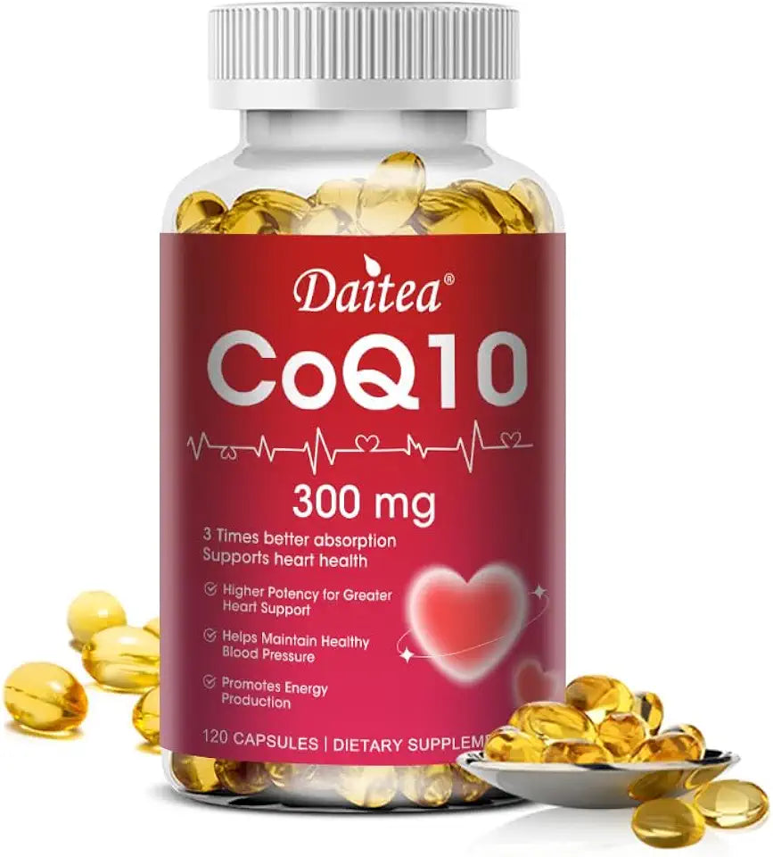 CoQ10 300mg Soft Capsules 120 Capsules E8169