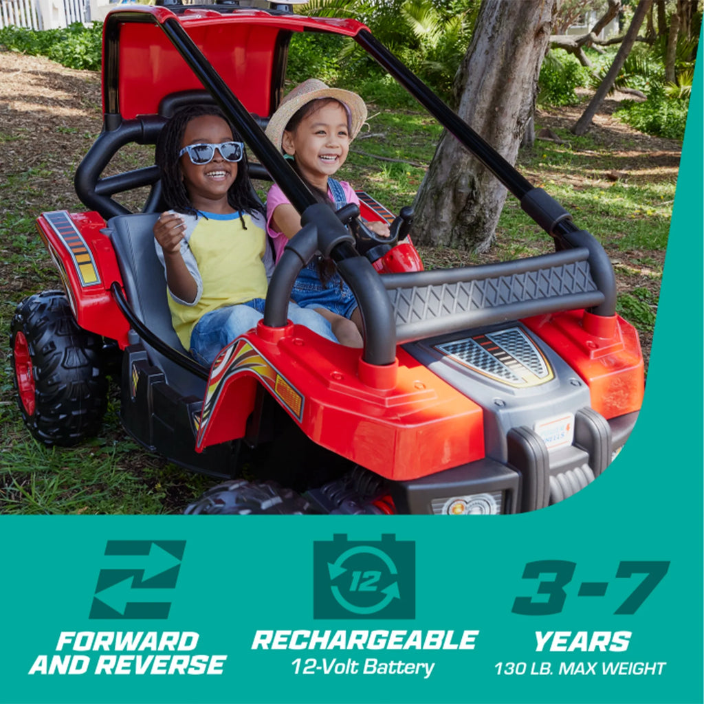 Battery Powered Ride On Toy with Steel Frame, Red W1307