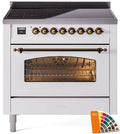 36 Induction Range with Electric Oven V163790