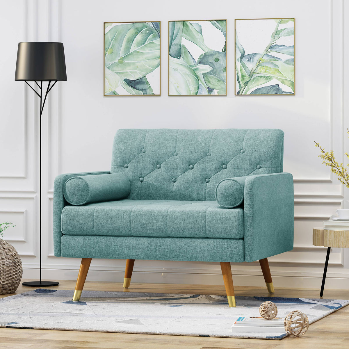 Dark Gray Fabric Club Chair Z88529