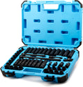 3/8-Inch Drive 48-Piece Impact Socket Set with Adapters and Extensions U5247
