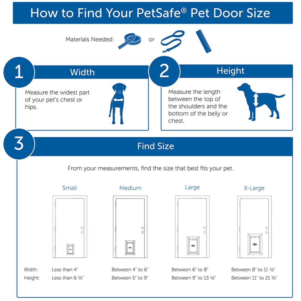 Medium Aluminum Pet Door Q503