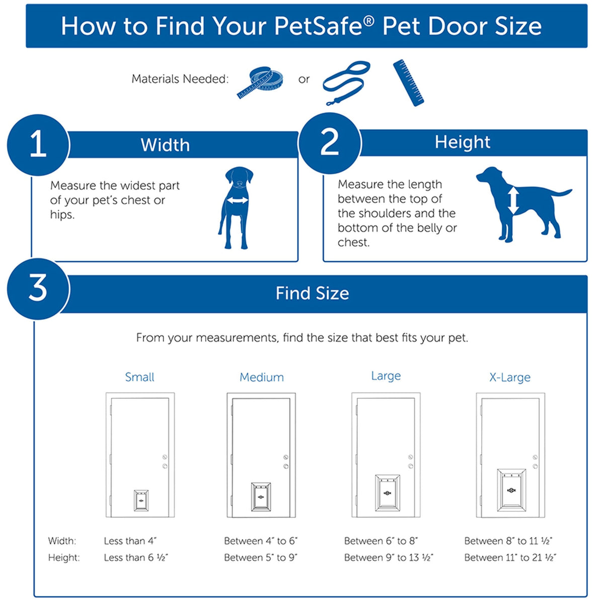 Medium Aluminum Pet Door Q503
