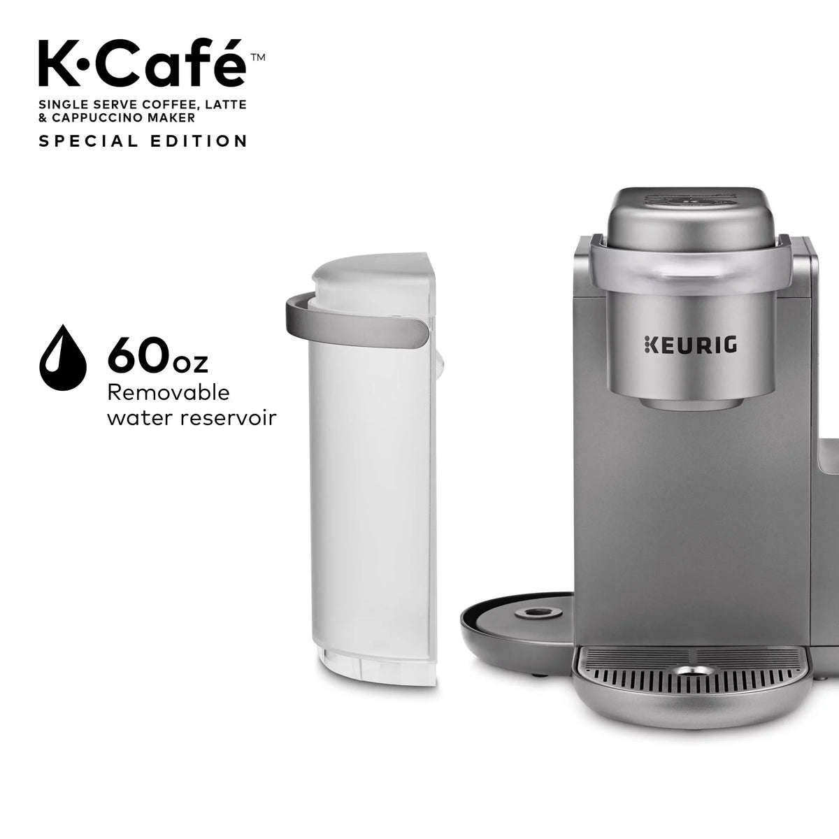 Single Serve K-Cup Pod Coffee, Latte and Cappuccino Maker I842