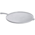 Natural 16x22 Cast Aluminum Pizza Tray with Handle J7557