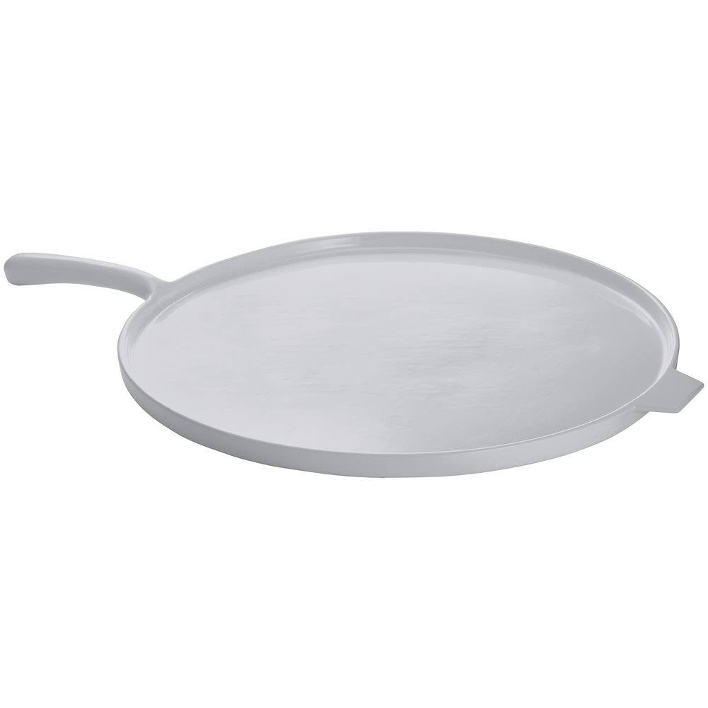 Natural 16x22 Cast Aluminum Pizza Tray with Handle J7557