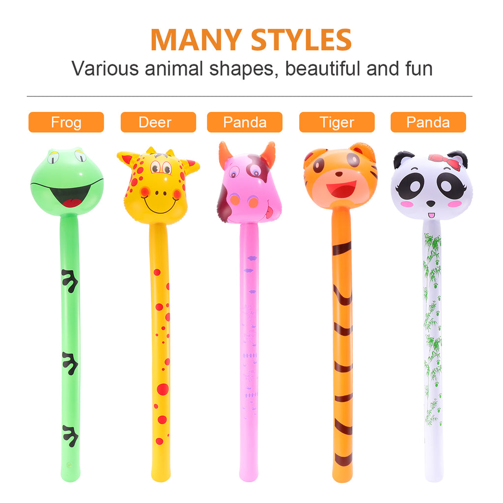 25 pcs Kids PVC Inflatable Animal Toy G2493