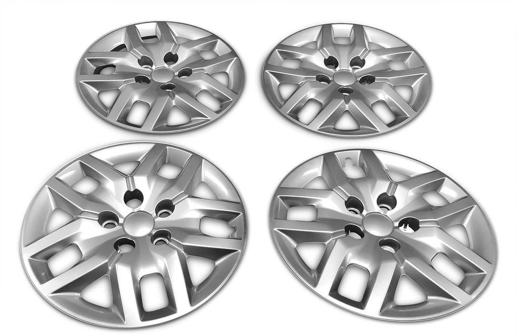 Silver 17 inch Hubcap Set of 4 Pcs X511