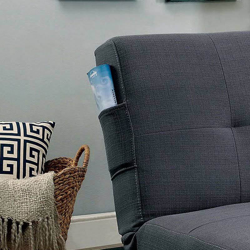 Gray Futon Sofa Y287194
