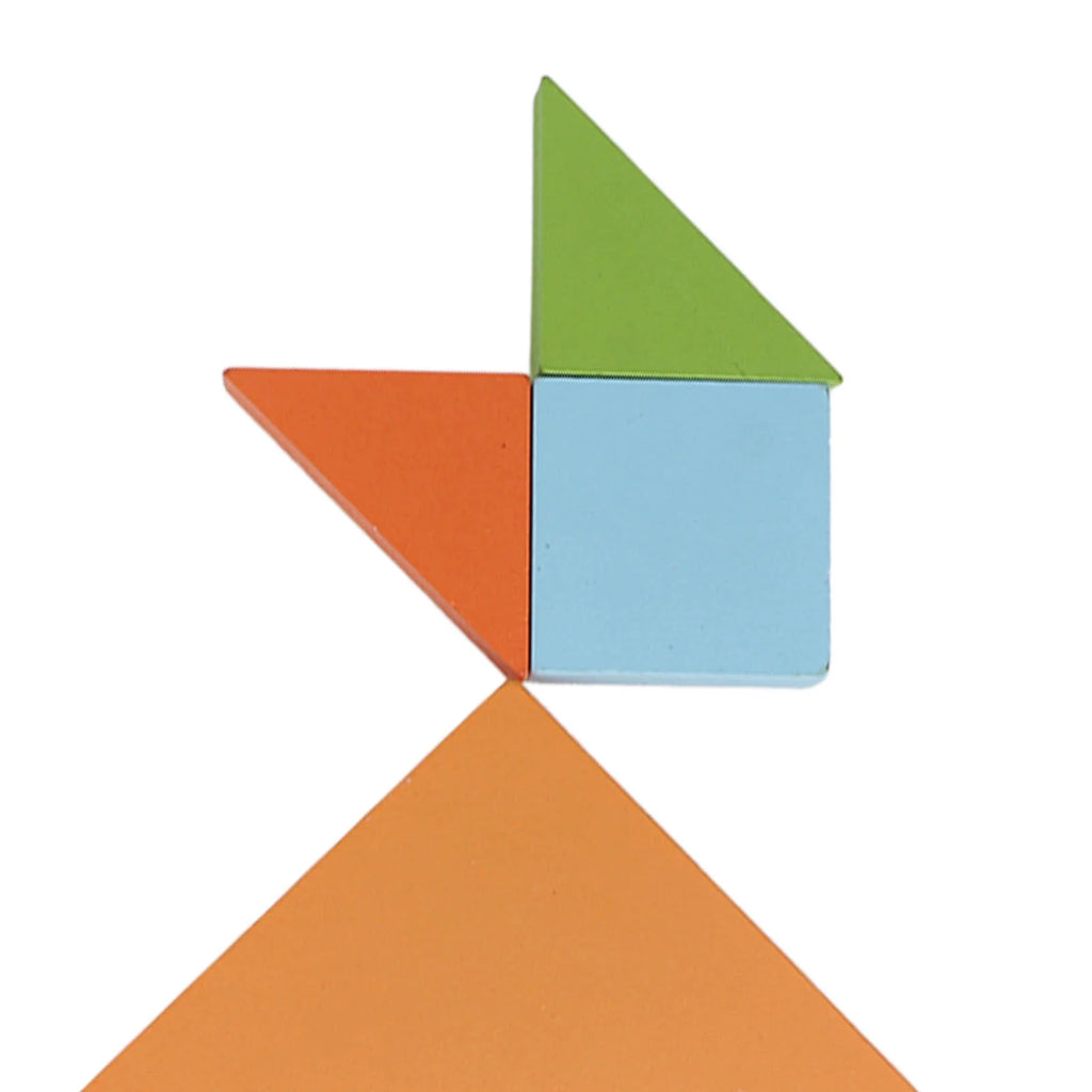 Wooden Tangram Pattern Blocks Set L2373